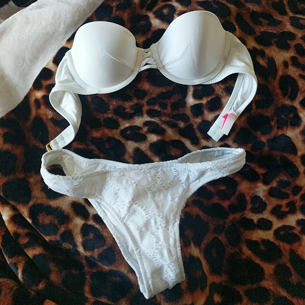 Victoria's Secret White Bikini 34B/S